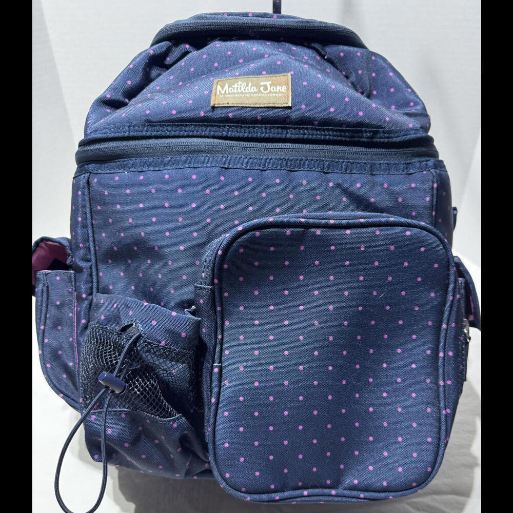 Limited Edition Matilda Jane Summer Fun Navy Thermo Padded Cooler Backpack